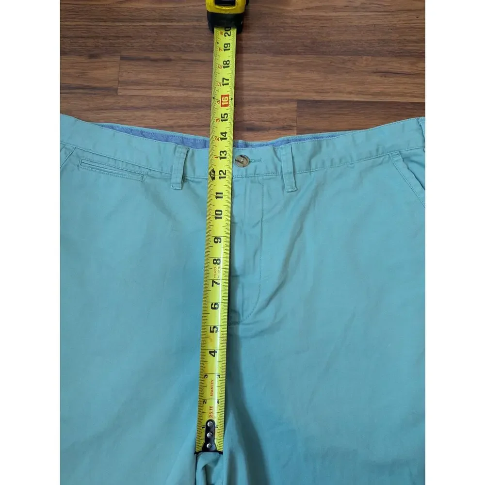 Polo Ralph Lauren Chino Shorts Size 40 Green Relaxed Fit Casual Preppy Coastal
